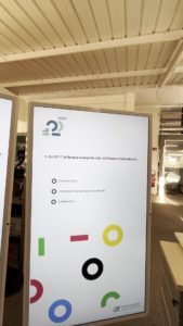2 bornes tactiles android 32 pouces pour Crédit Agricole Next Banque